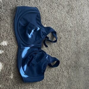 Blue Underwire Bra